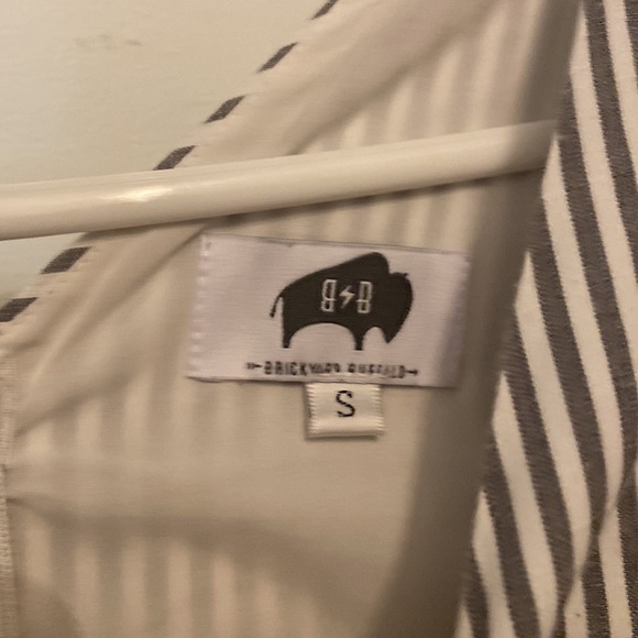 Brickyard Buffalo pinstripe romper - Picture 6 of 6